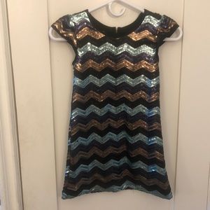 Girls super sparkly party dress